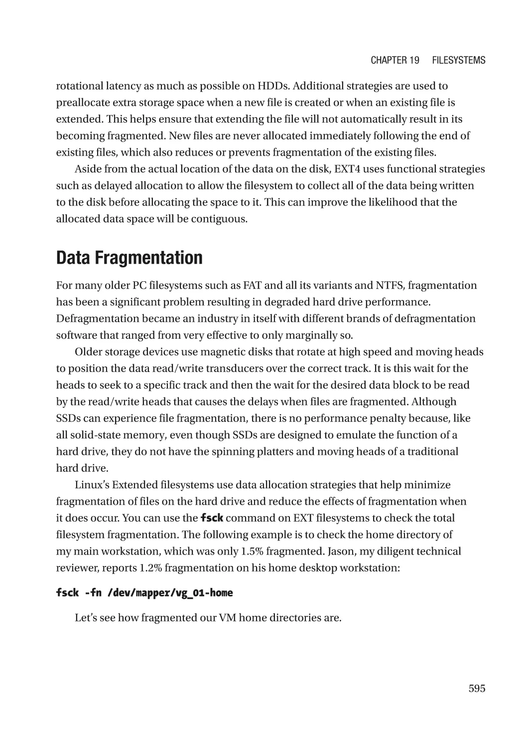 Data Fragmentation