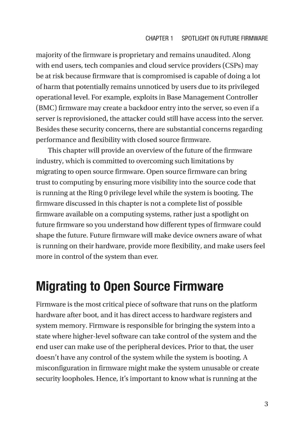 Migrating to Open Source Firmware