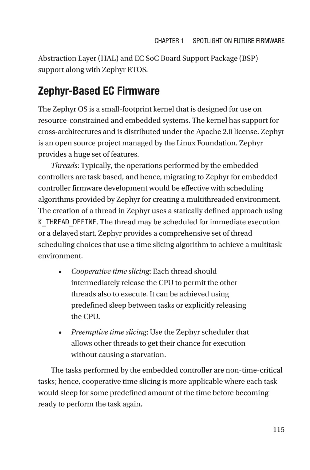 Zephyr-Based EC Firmware
