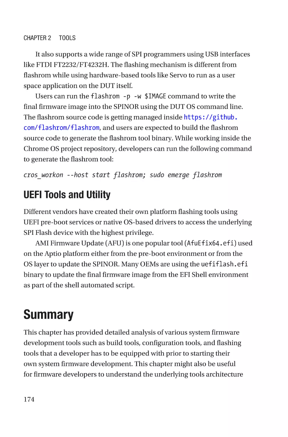 UEFI Tools and Utility
Summary
