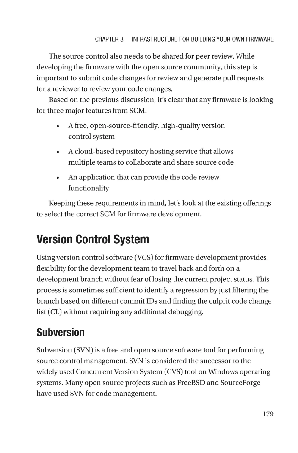 Version Control System
Subversion