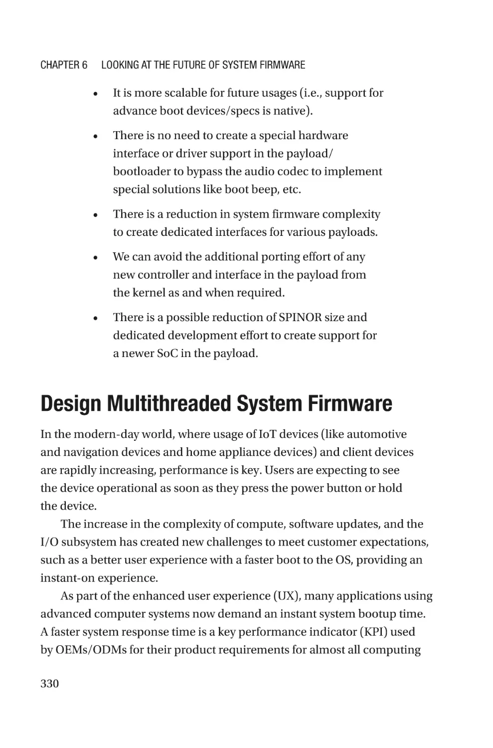 Design Multithreaded System Firmware