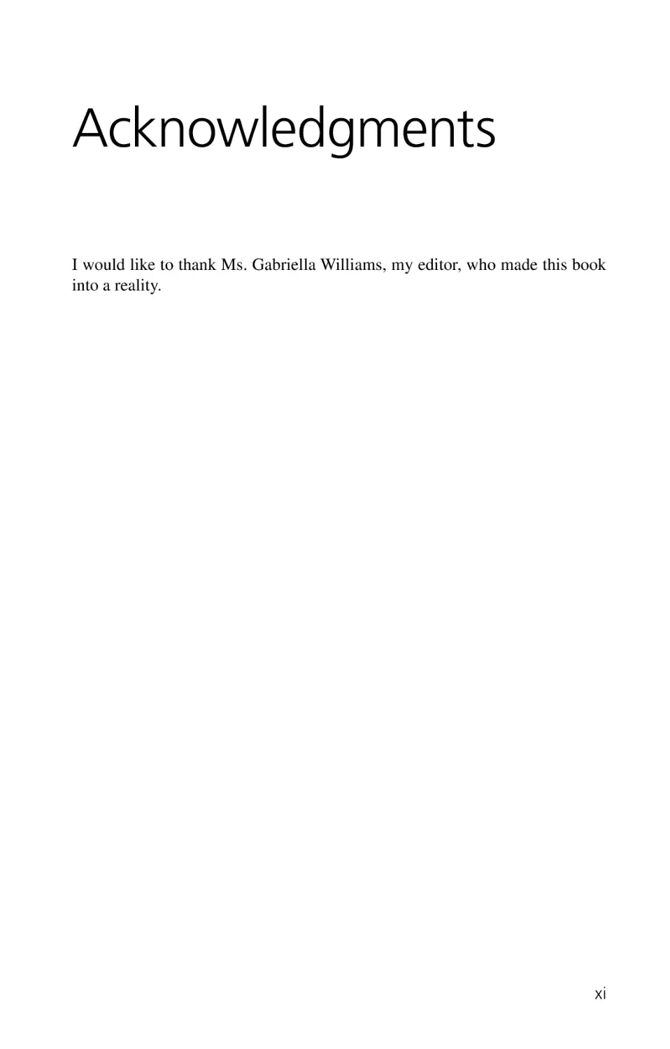 Acknowledgments