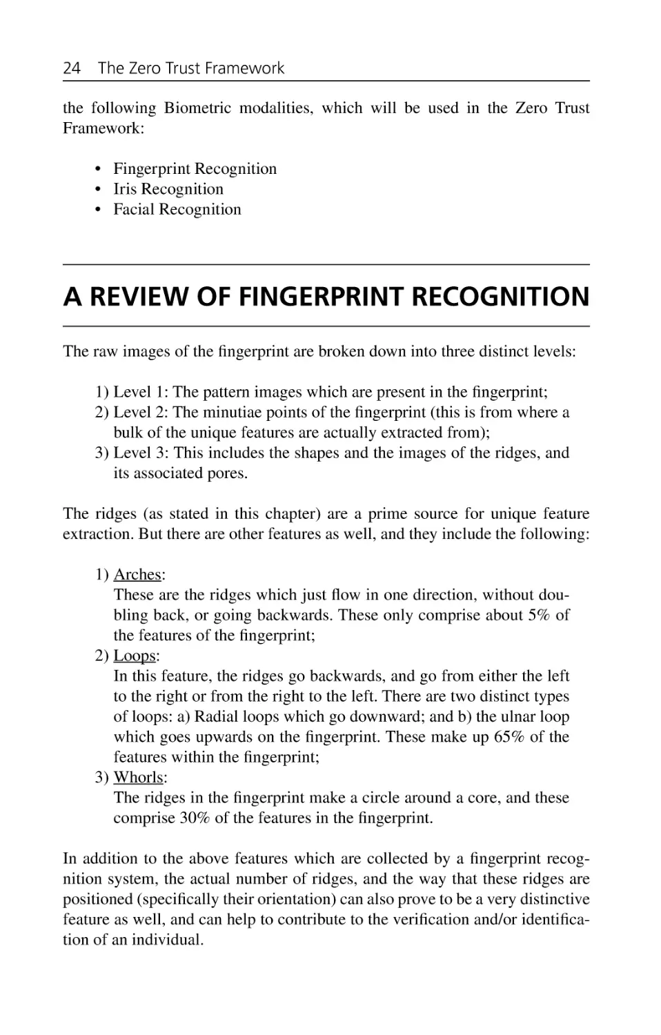 A Review of Fingerprint Recognition