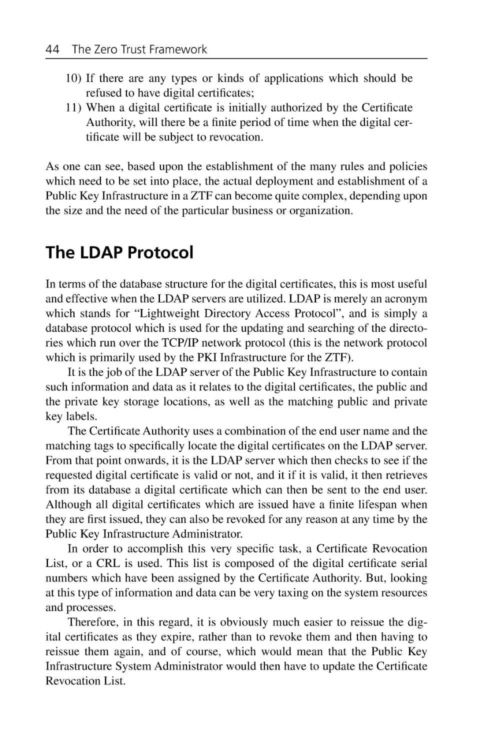 The LDAP Protocol