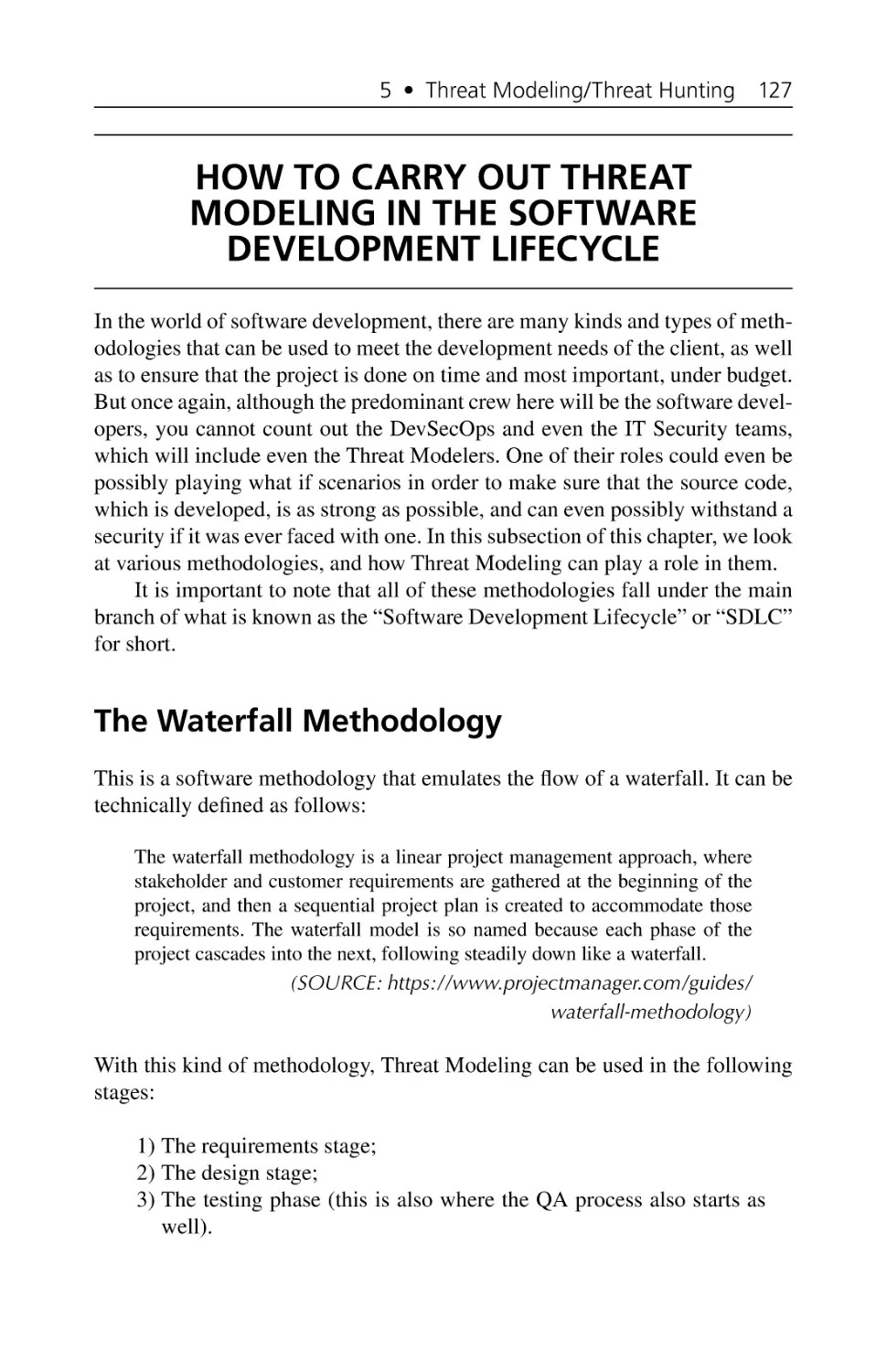 How to Carry Out Threat Modeling in the Software Development Lifecycle
The Waterfall Methodology