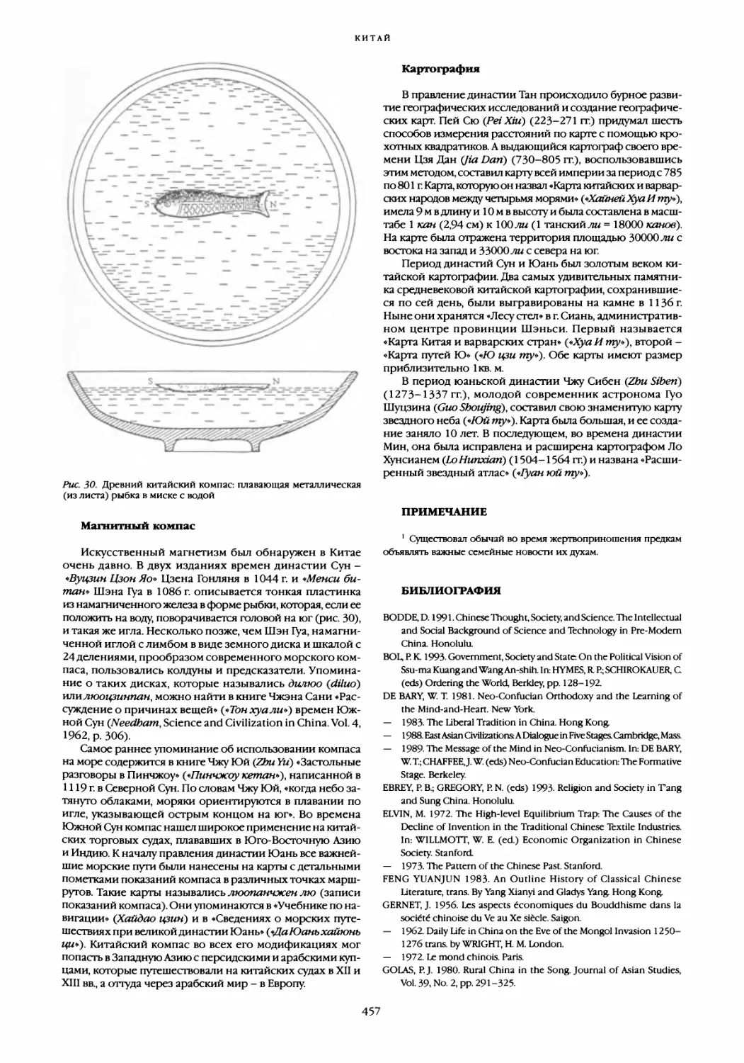 Магнитный компас
Картография
Примечание
Библиография