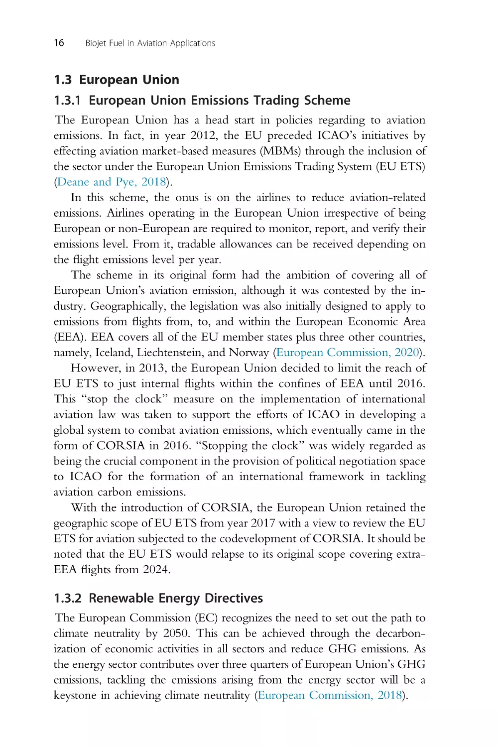 1.3 European Union
1.3.1 European Union Emissions Trading Scheme
1.3.2 Renewable Energy Directives
