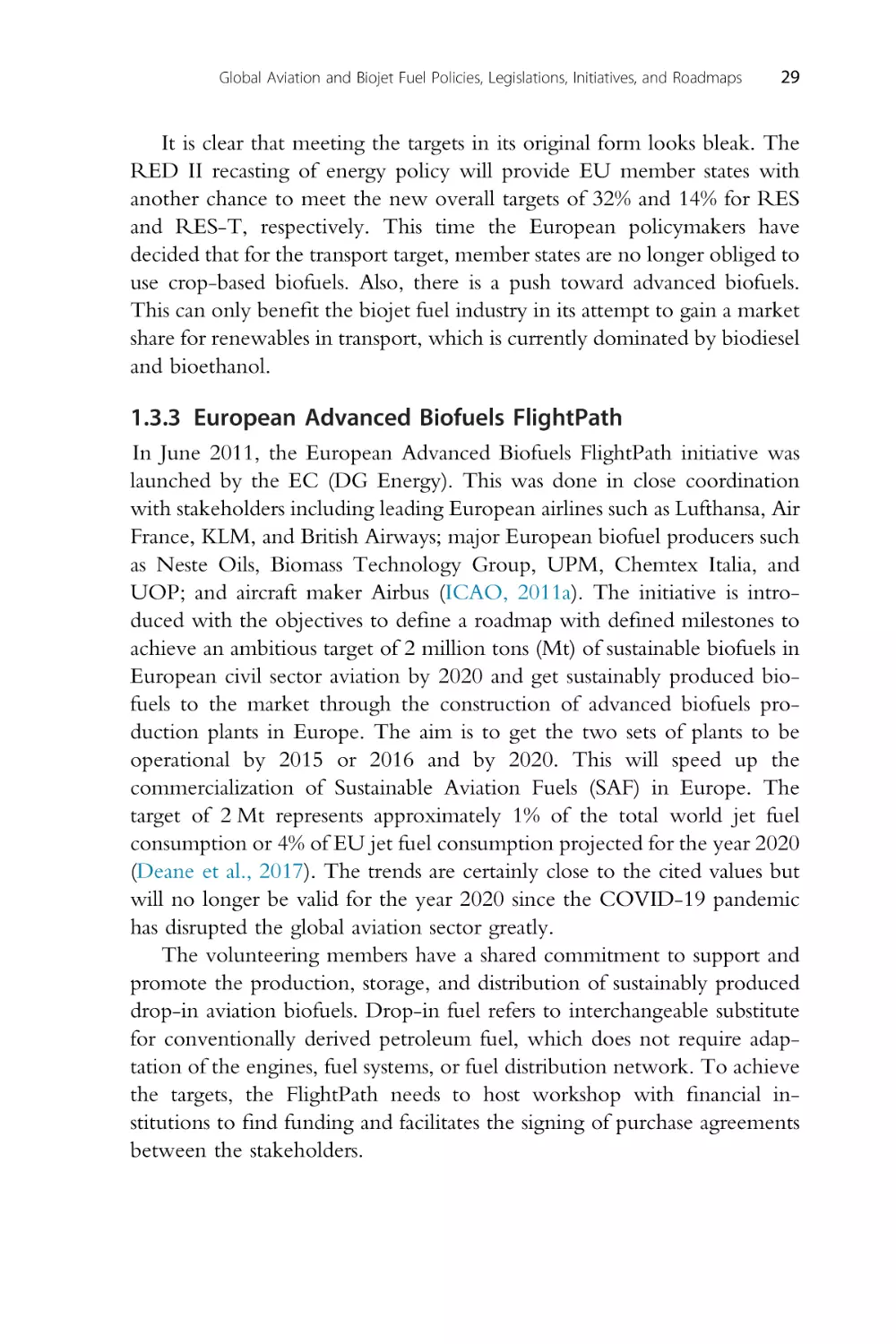 1.3.3 European Advanced Biofuels FlightPath