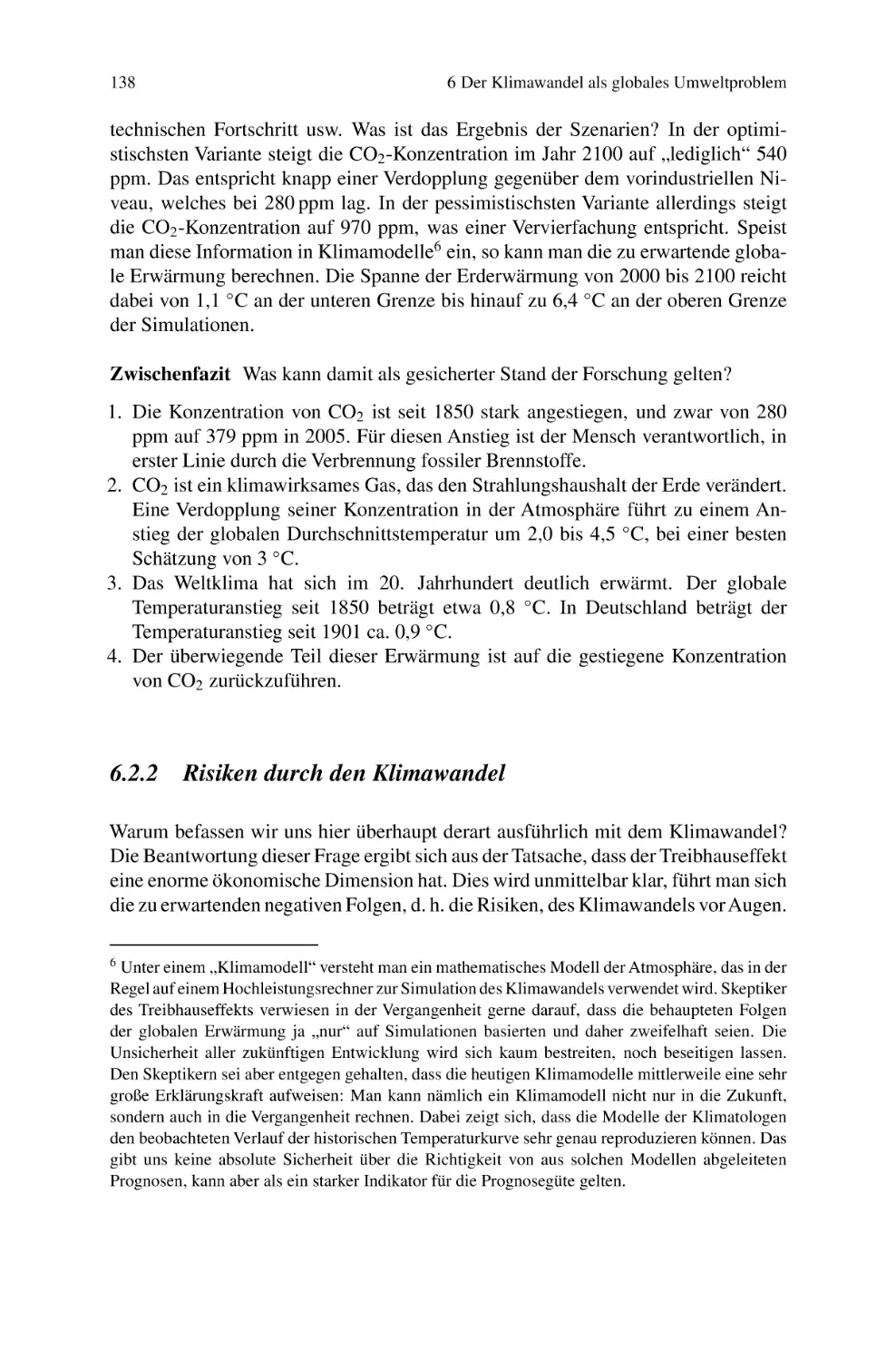 6.2.2
Risiken durch den Klimawandel