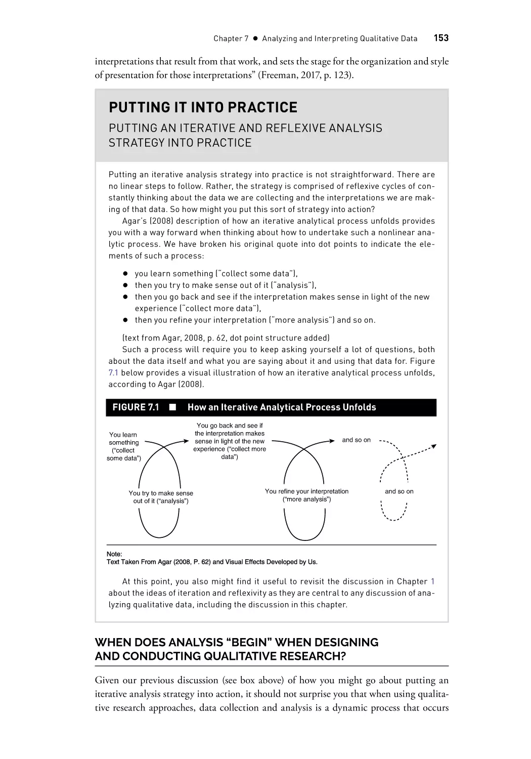 When Does Analysis “Begin” When Designing and Conducting Qualitative Research?