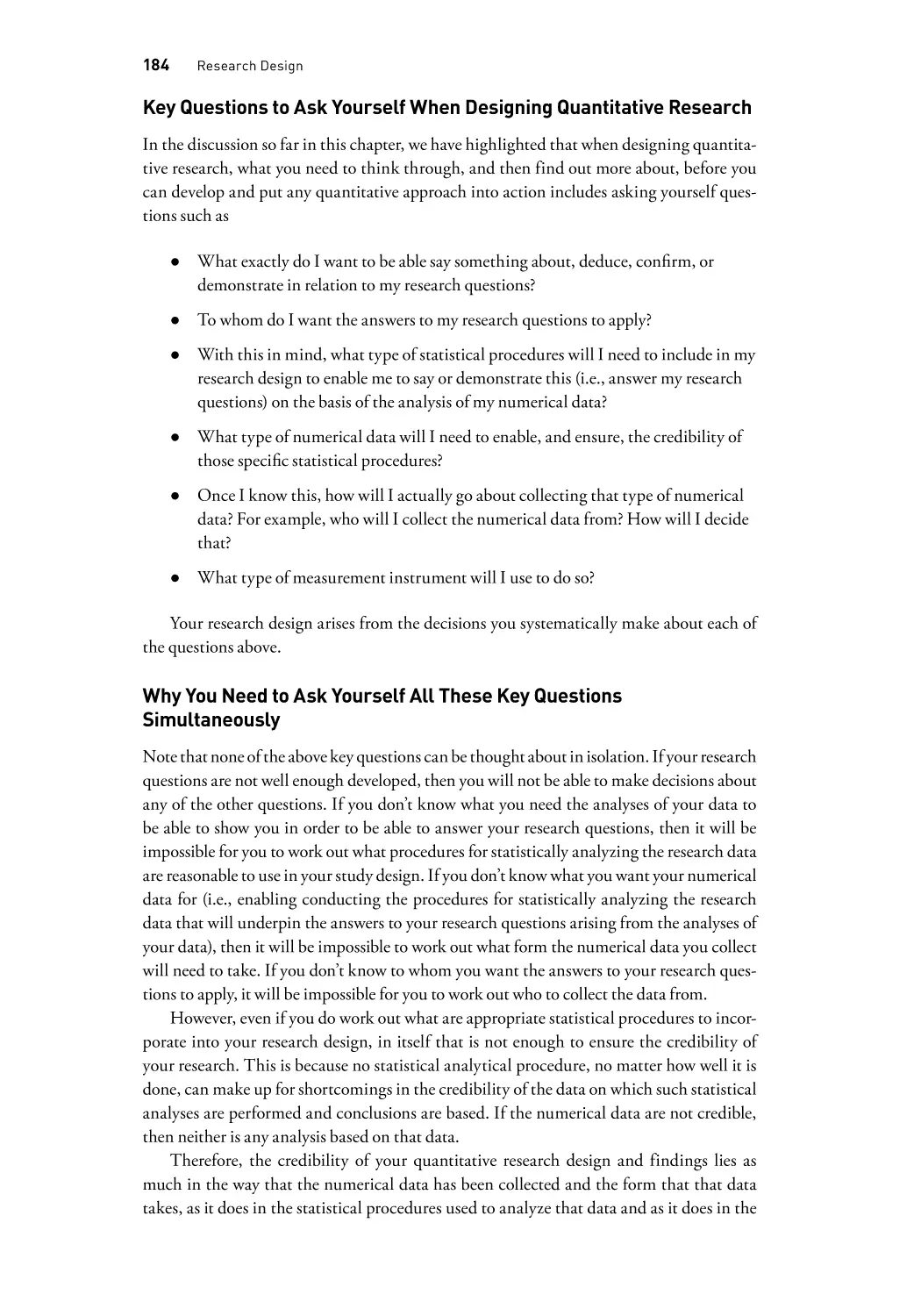 Key Questions to Ask Yourself When Designing Quantitative Research
Why You Need to Ask Yourself All These Key Questions Simultaneously