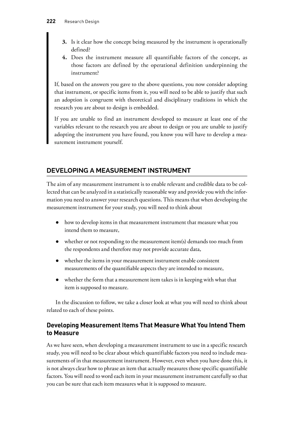 Developing a Measurement Instrument
Developing Measurement Items That Measure What You Intend Them to Measure