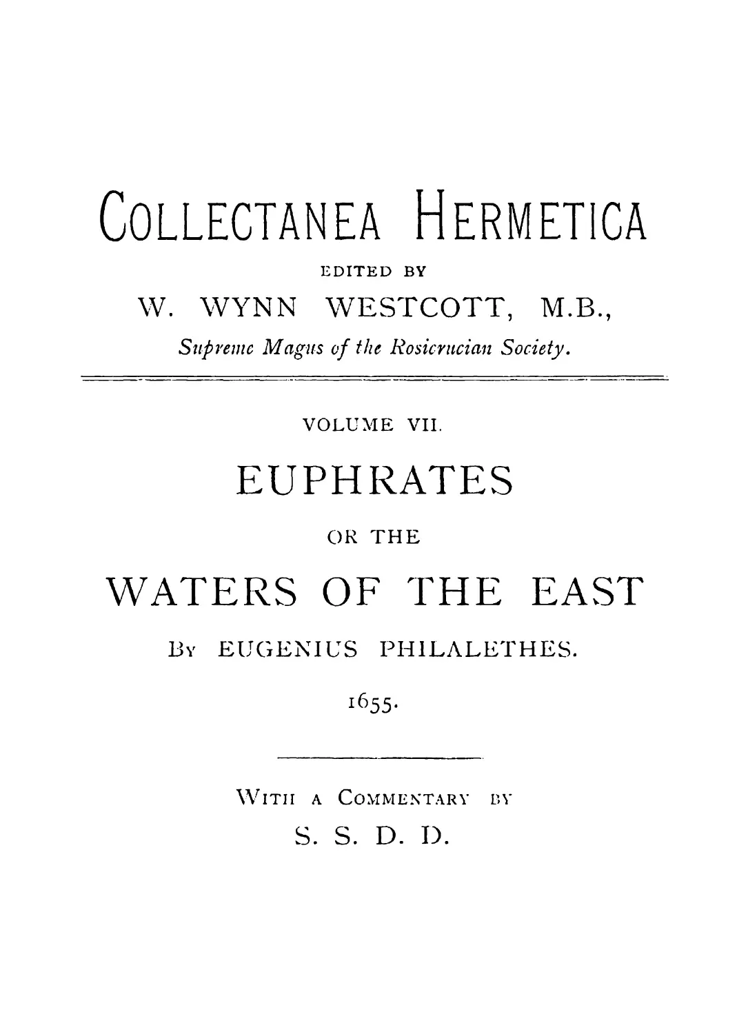 Евфрат, или Воды Востока
