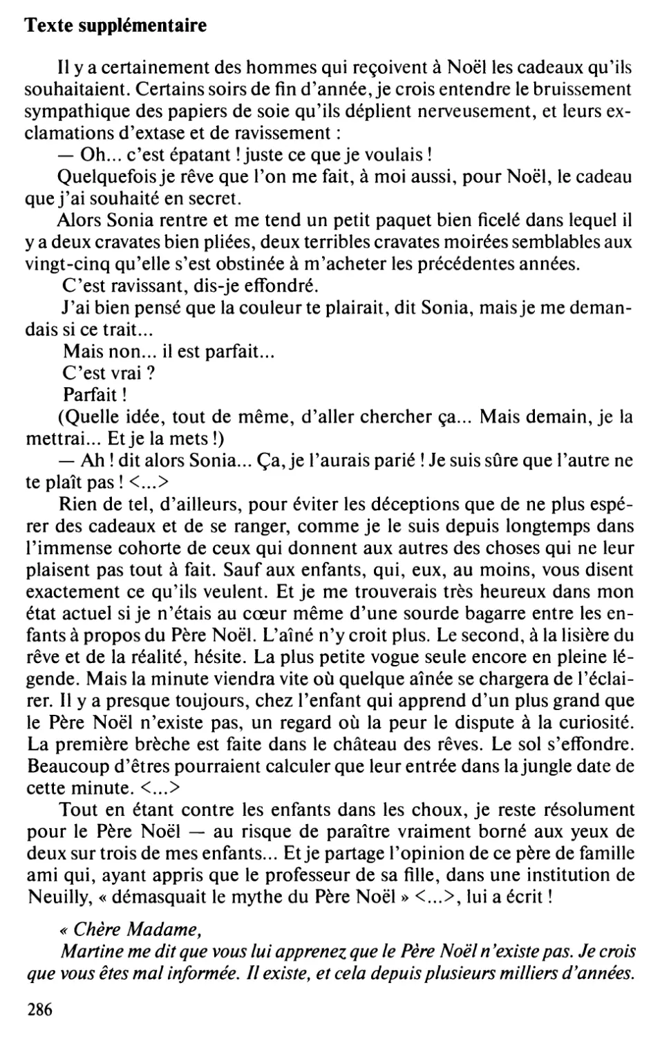 Texte supplémentaire : Pierre Daninos, Tout Sonia