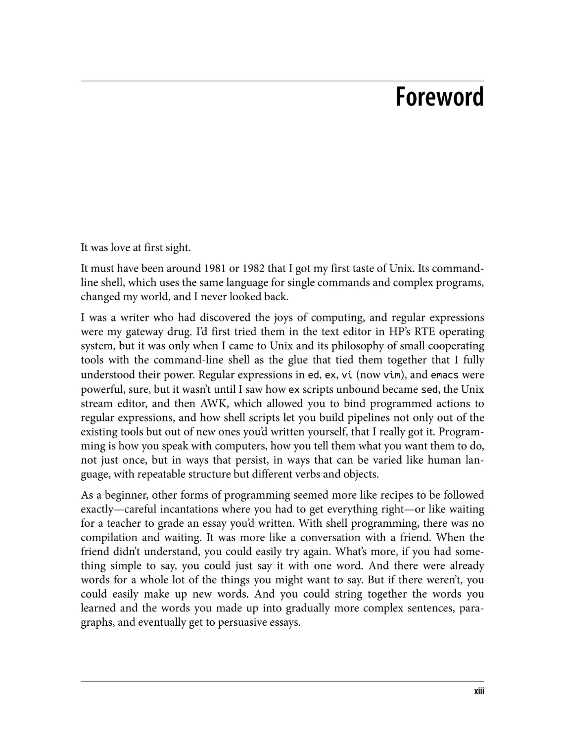 Foreword