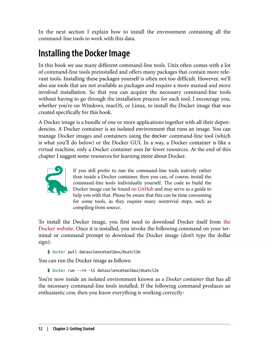 Installing the Docker Image