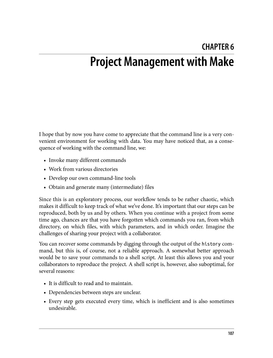 Chapter 6. Project Management with Make