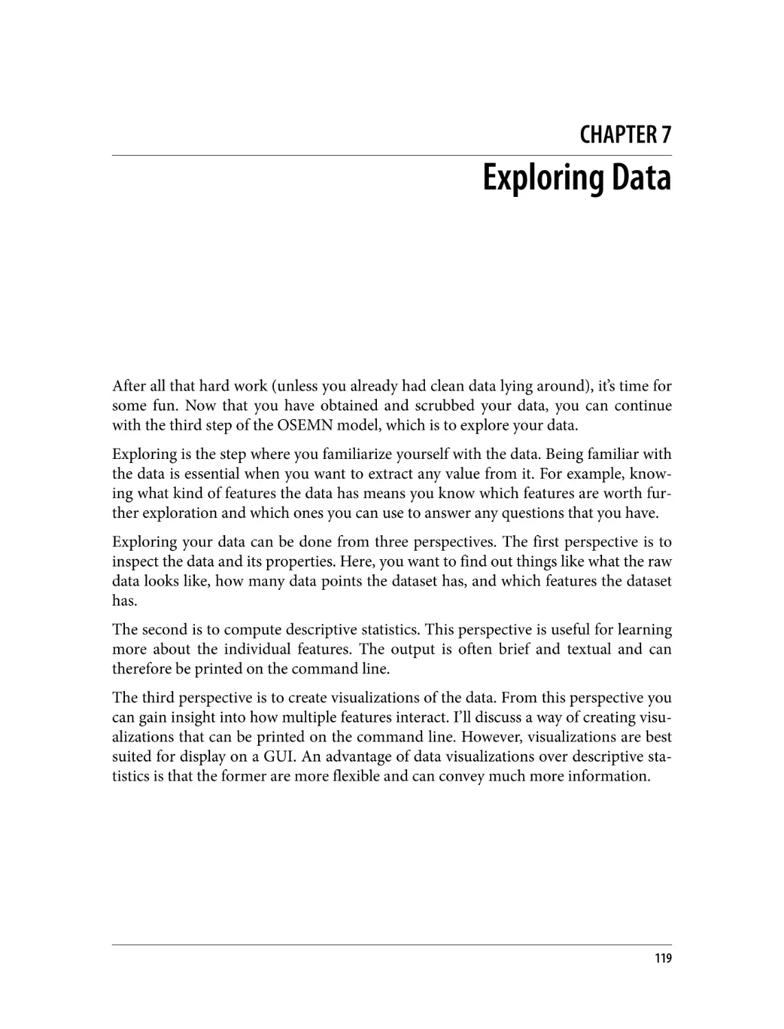 Chapter 7. Exploring Data