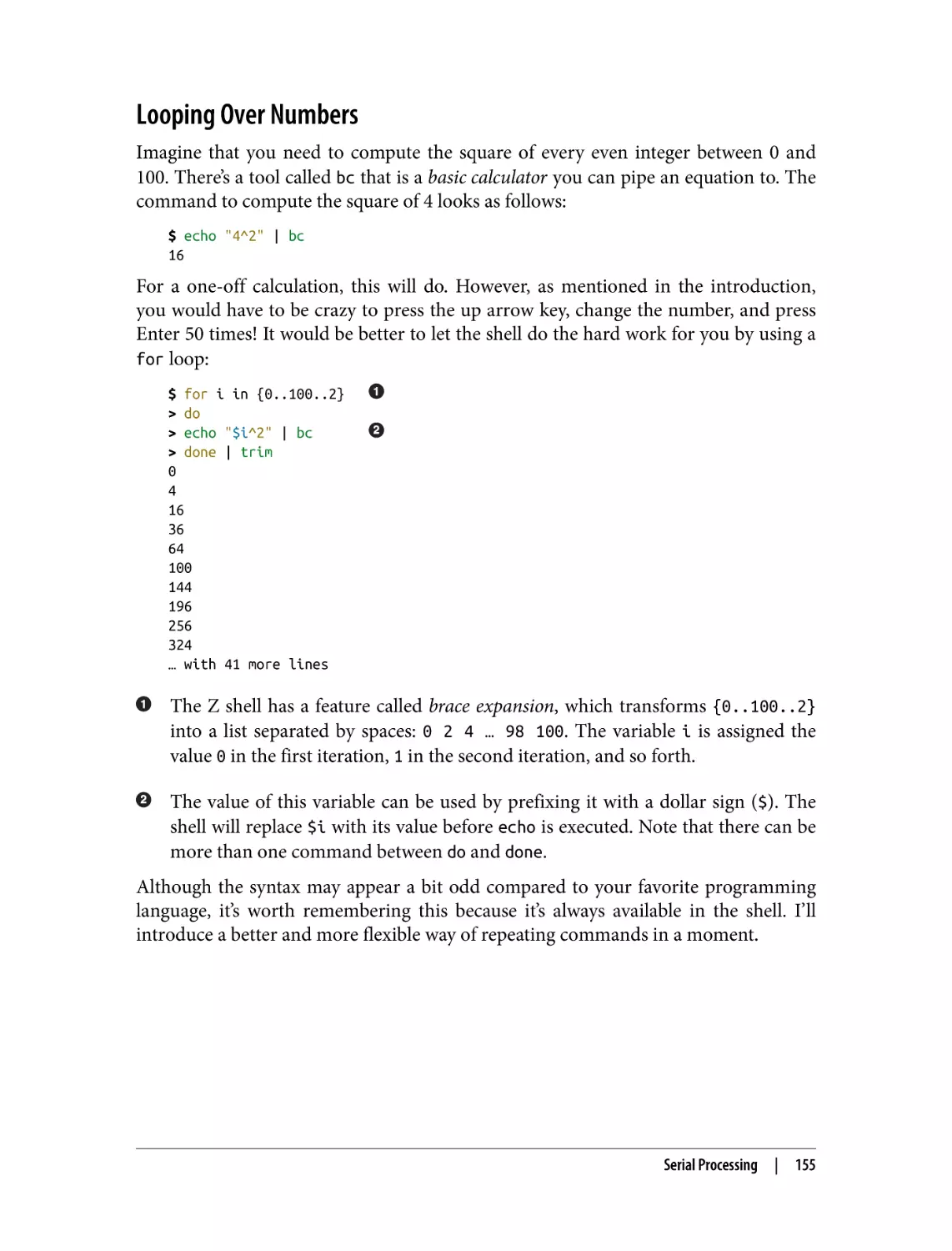 Looping Over Numbers