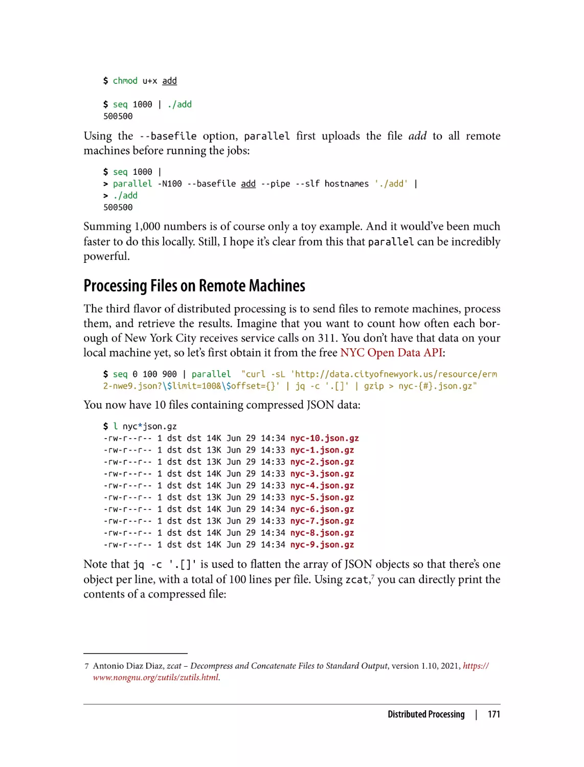 Processing Files on Remote Machines