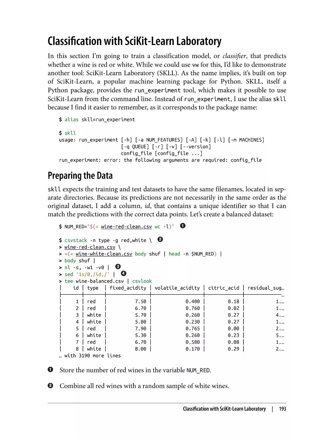 Classification with SciKit-Learn Laboratory
Preparing the Data