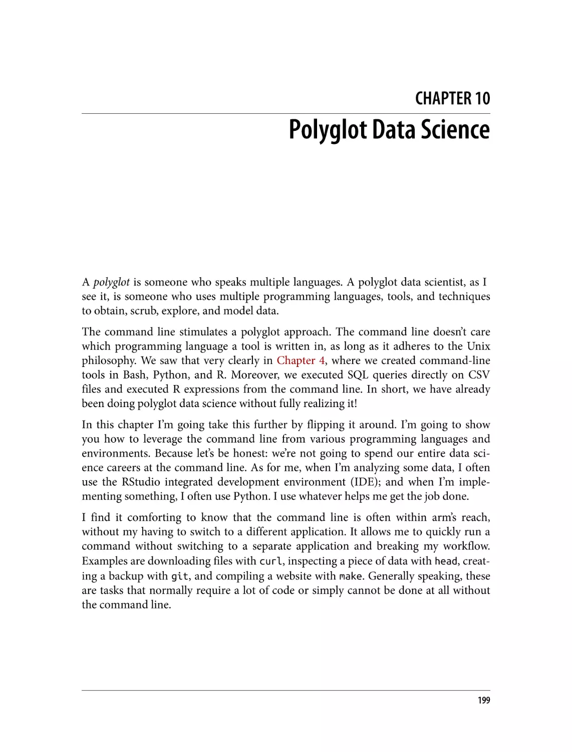 Chapter 10. Polyglot Data Science