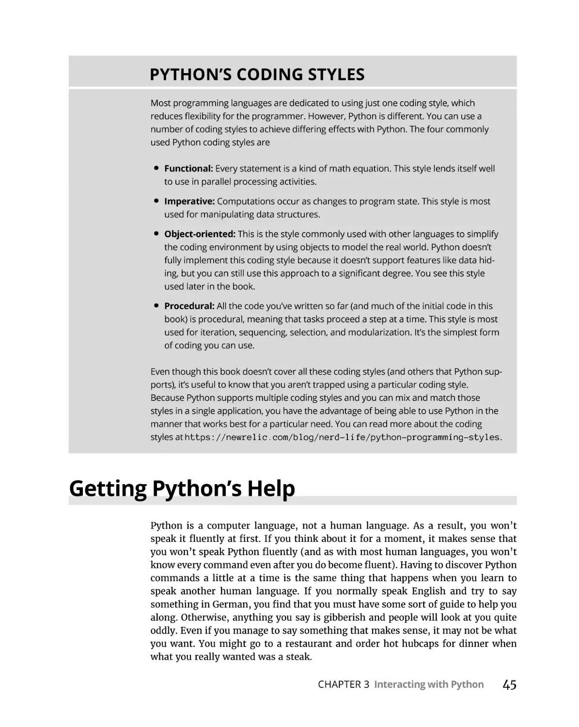 Getting Python’s Help