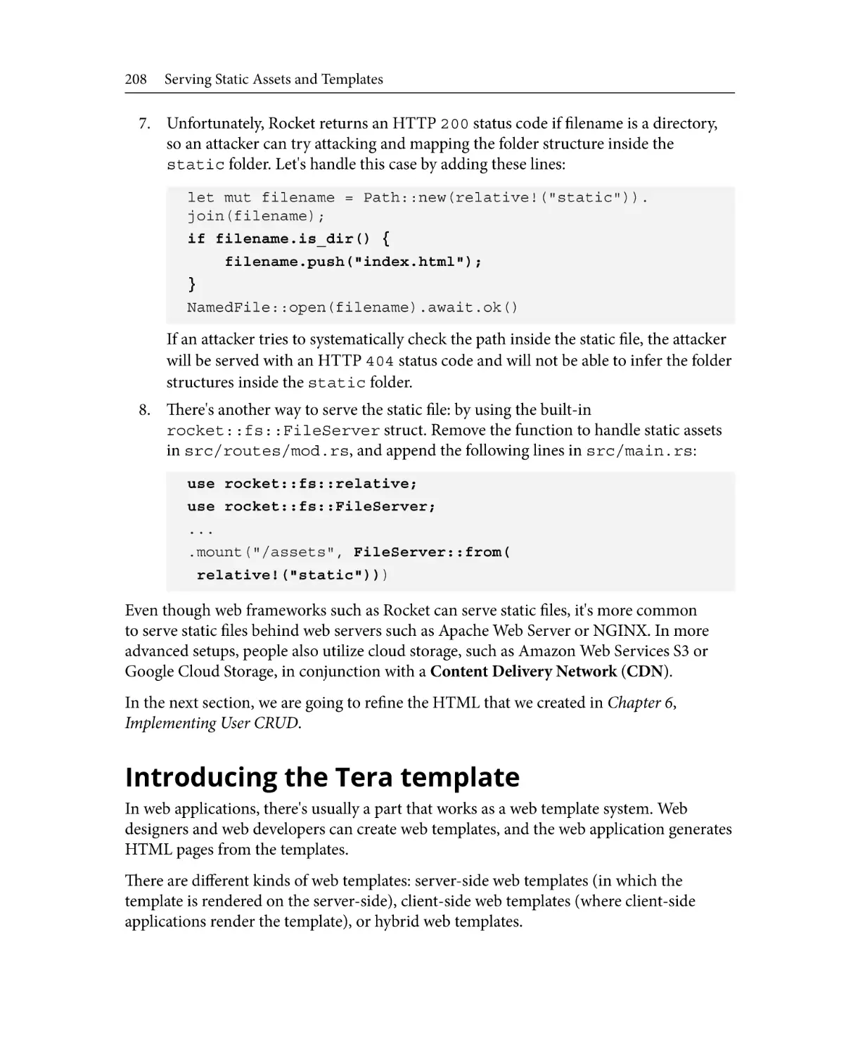 Introducing the Tera template
