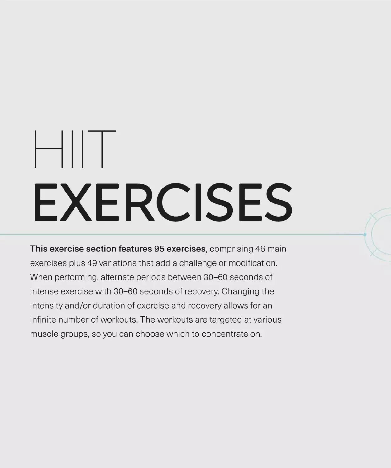 HIIT EXERCISES