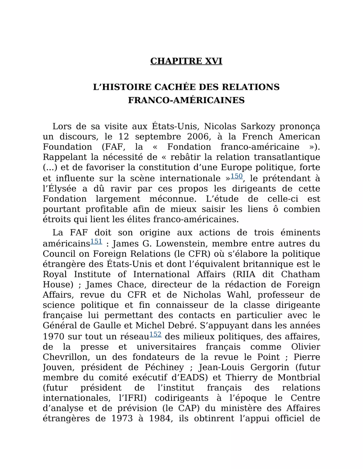 L’histoire cachée des relations franco-américaines