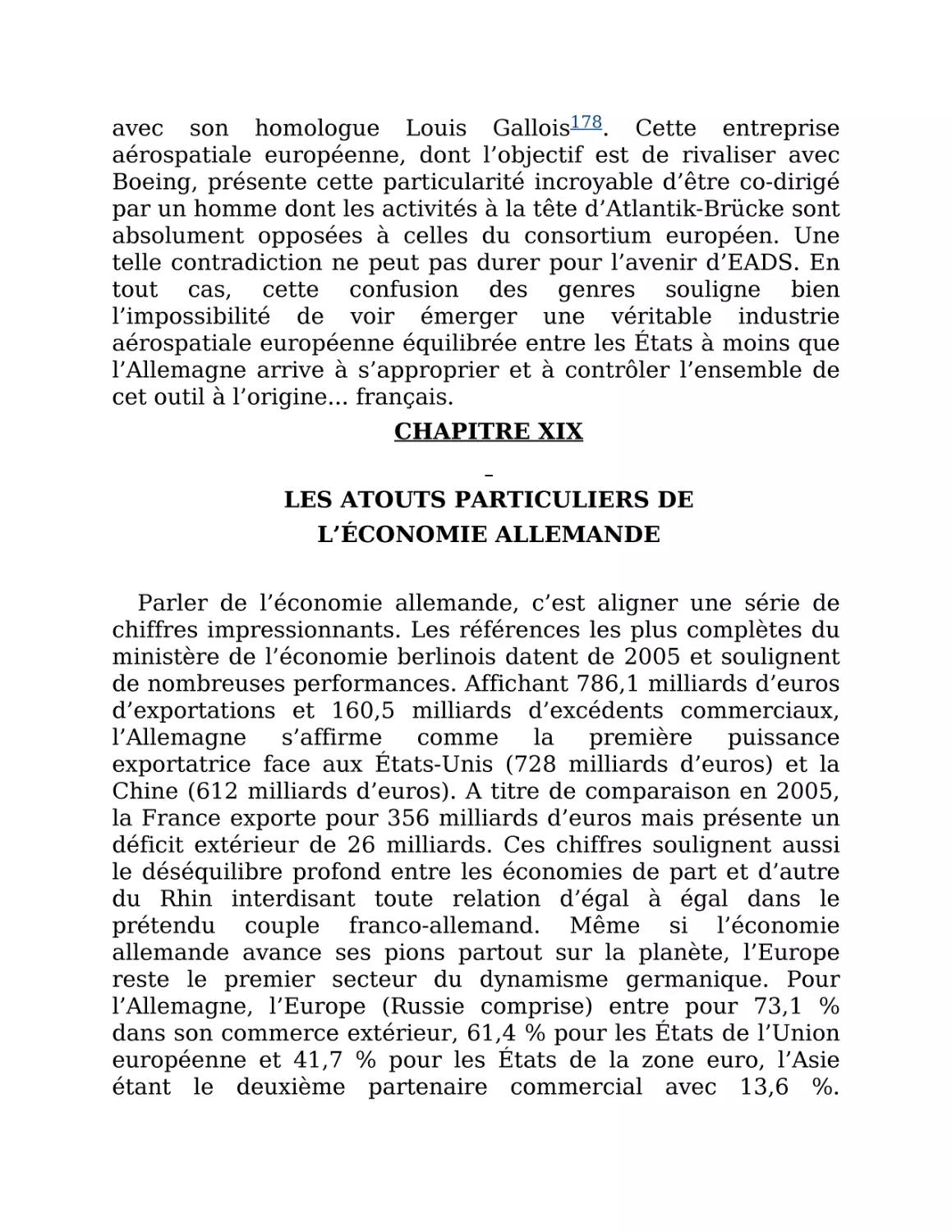 Les atouts particuliers de l’économie allemande