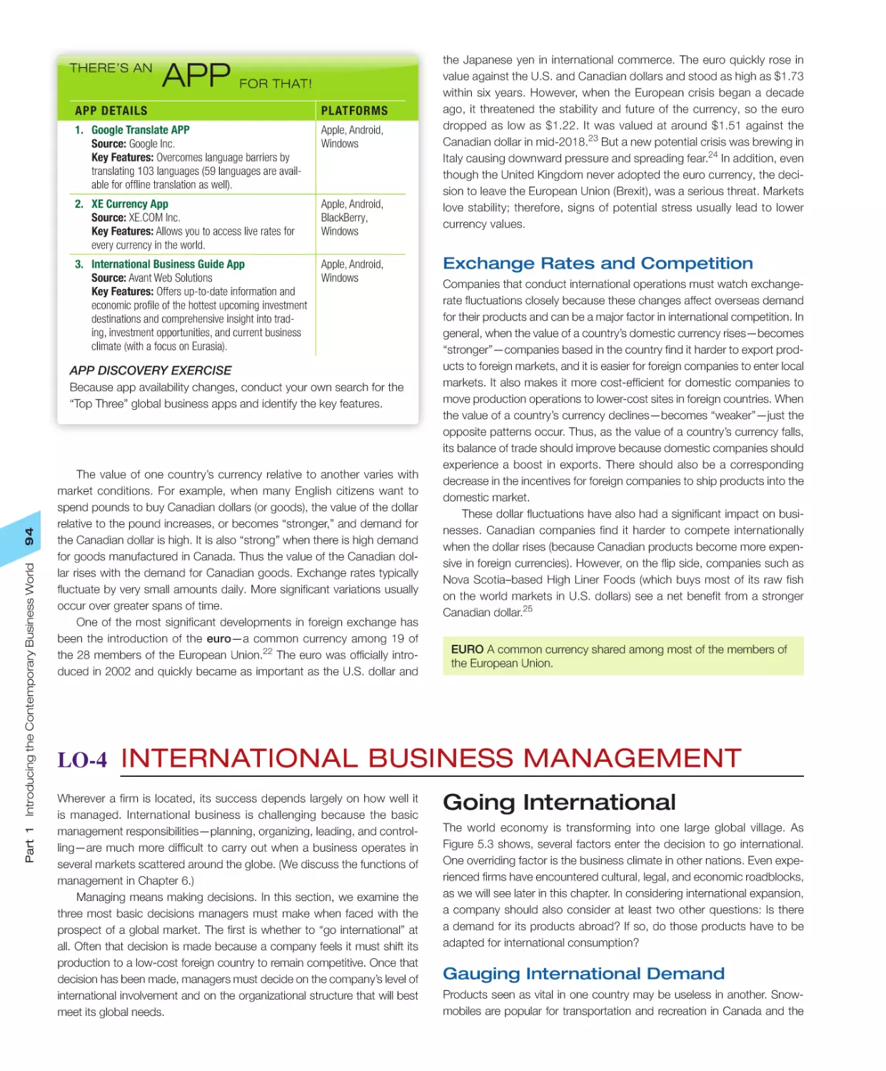 LO‐4 International Business Management