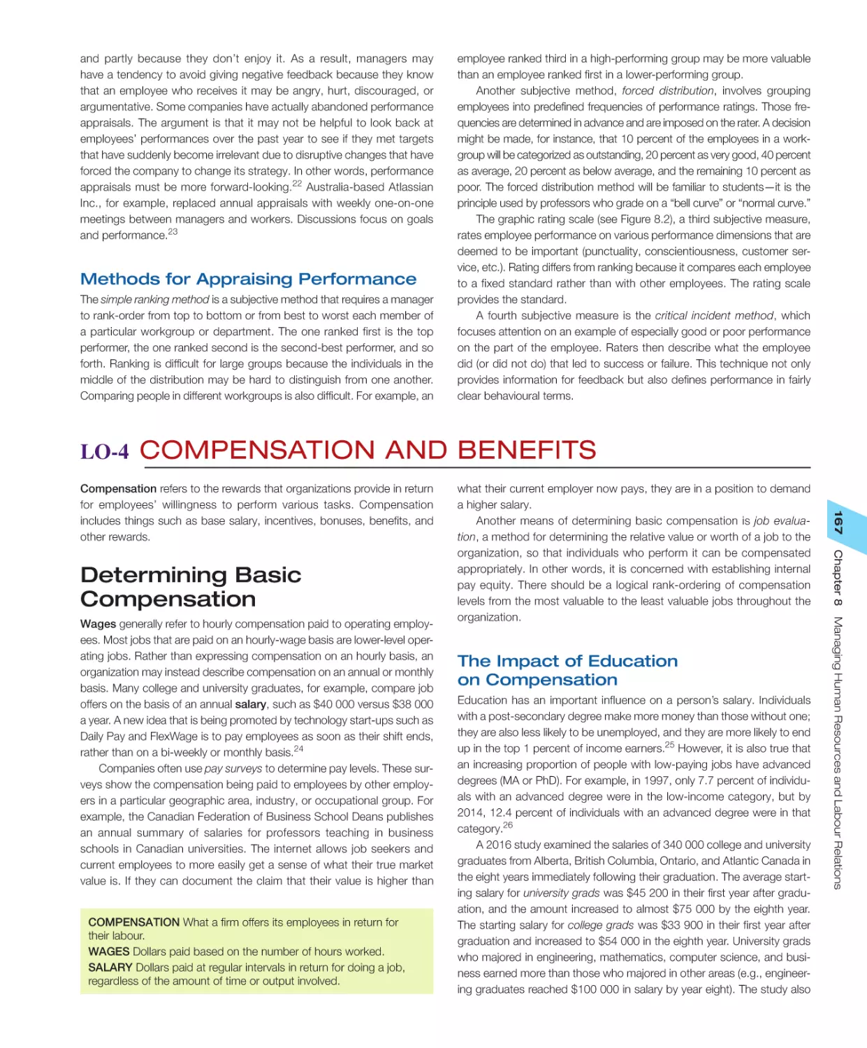 LO‐4 Compensation and Benefits