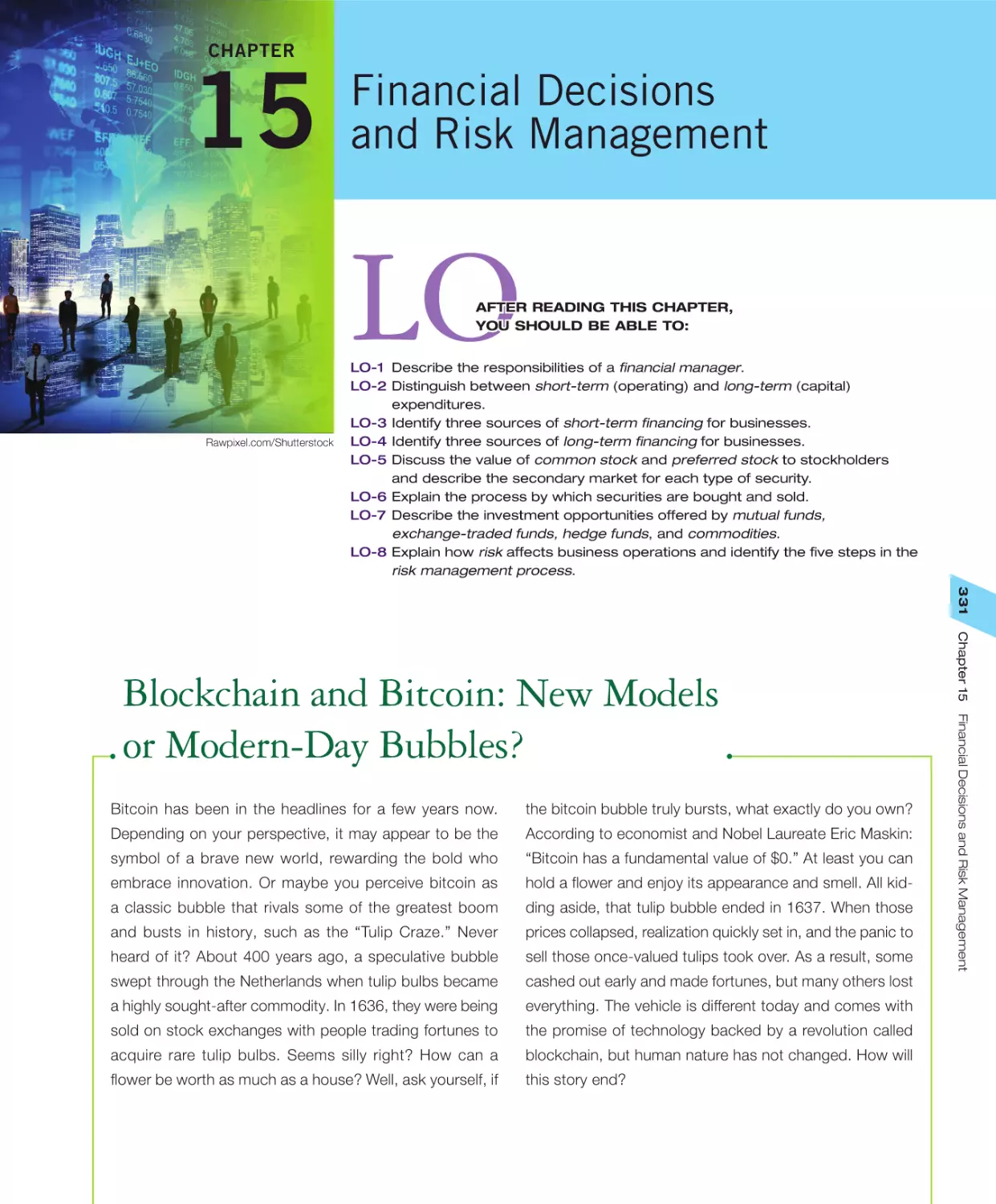 15 Financial Decisions and Risk Management