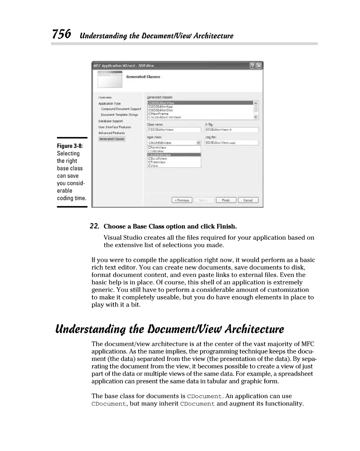 Understanding the Document/View Architecture