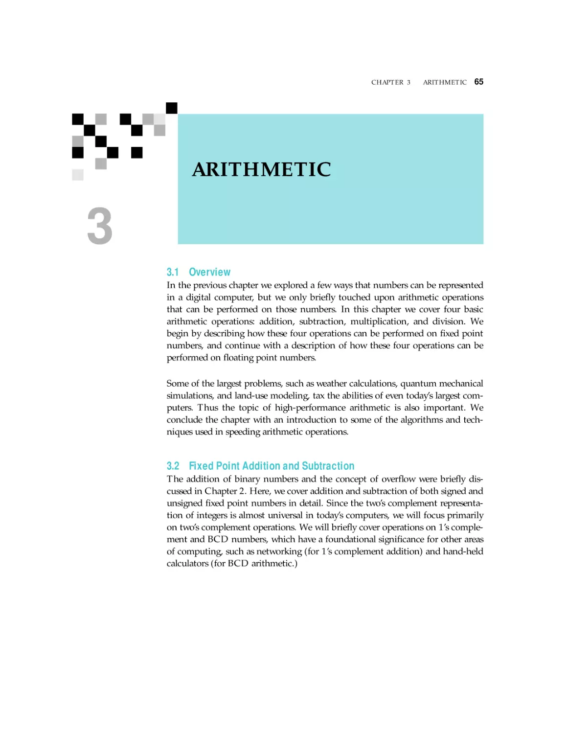 3. ARITHMETIC