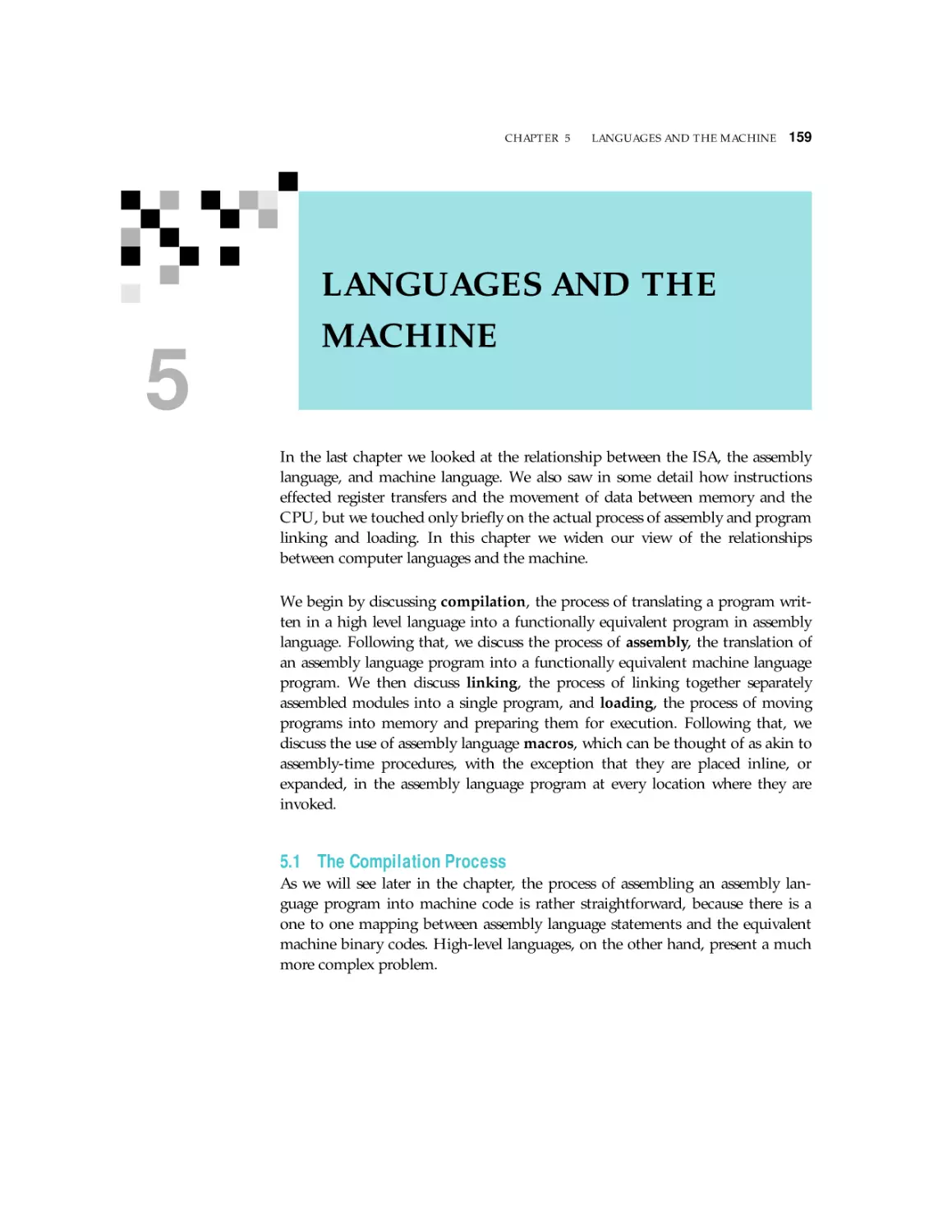 5. LANGUAGES AND THE MACHINE