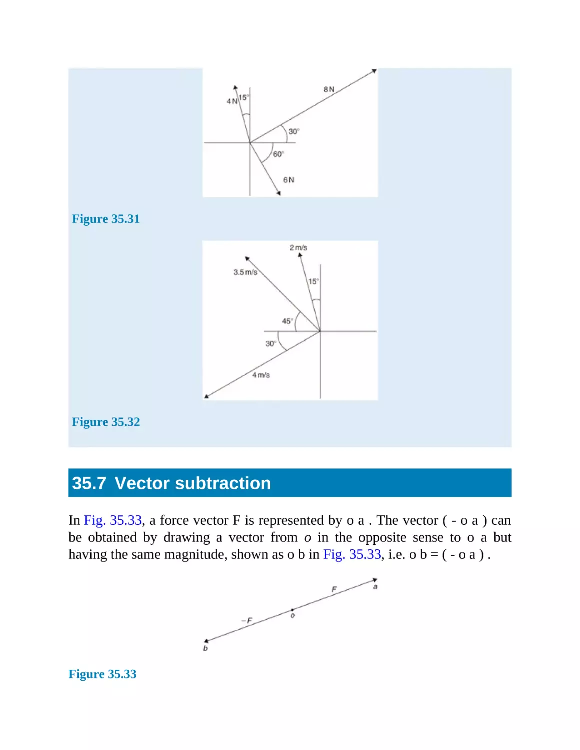 35.7 Vector subtraction