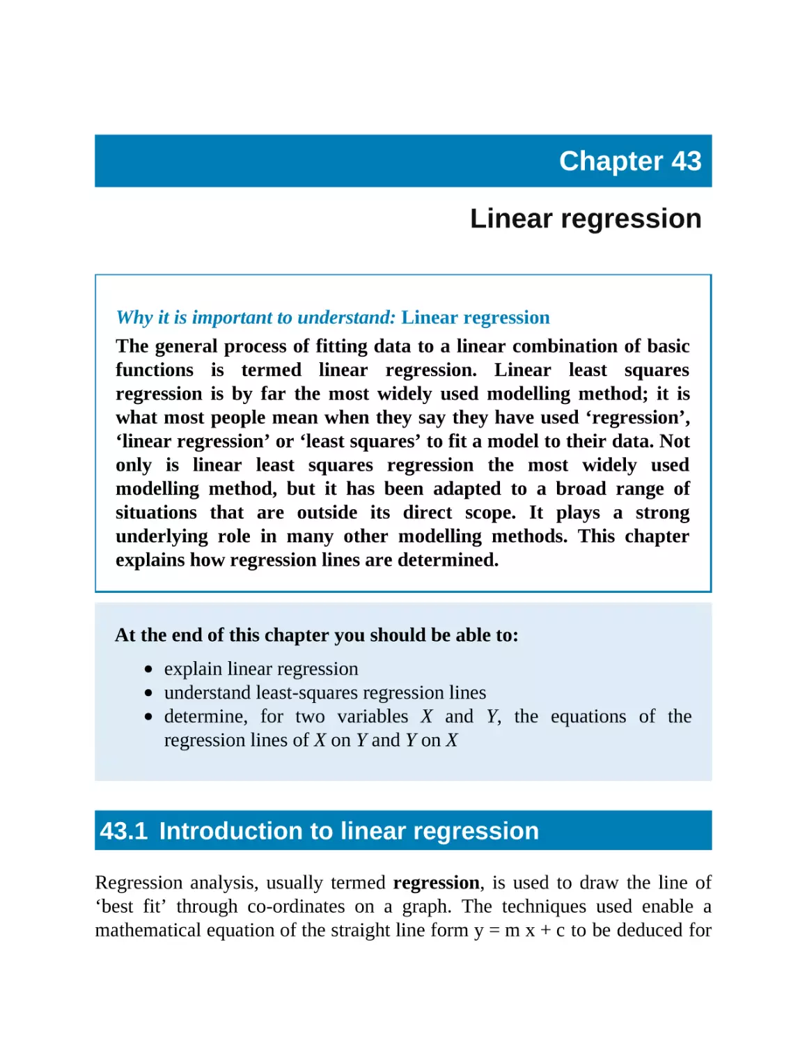 43 Linear regression
43.1 Introduction to linear regression