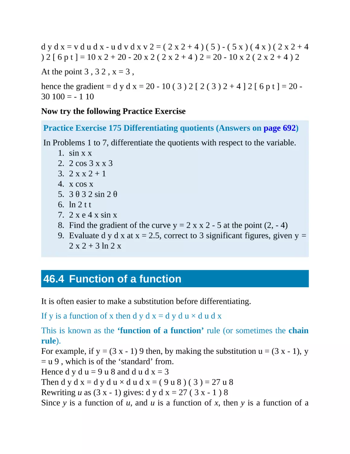 46.4 Function of a function