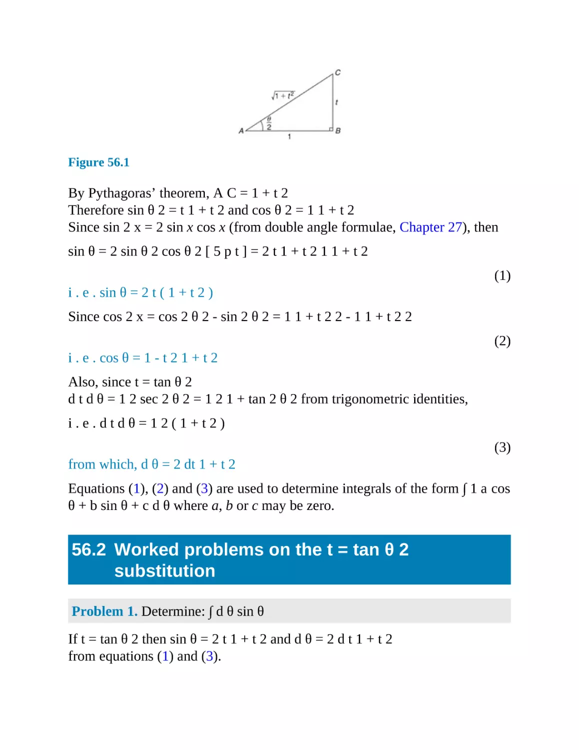 56.2 Worked problems on the substitution