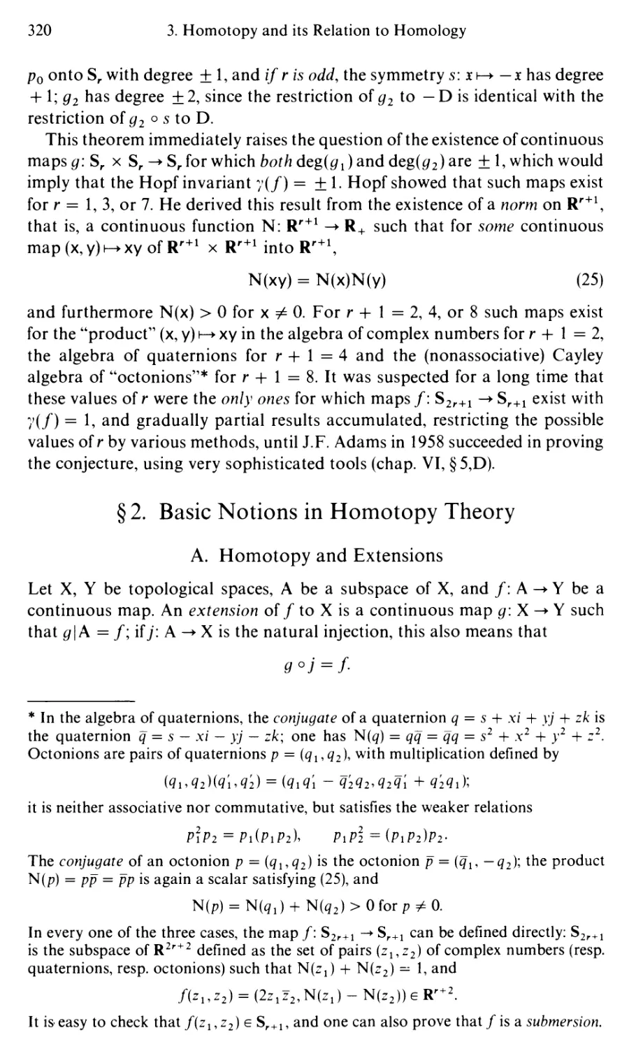 §2. Basic Notions in Homotopy Theory