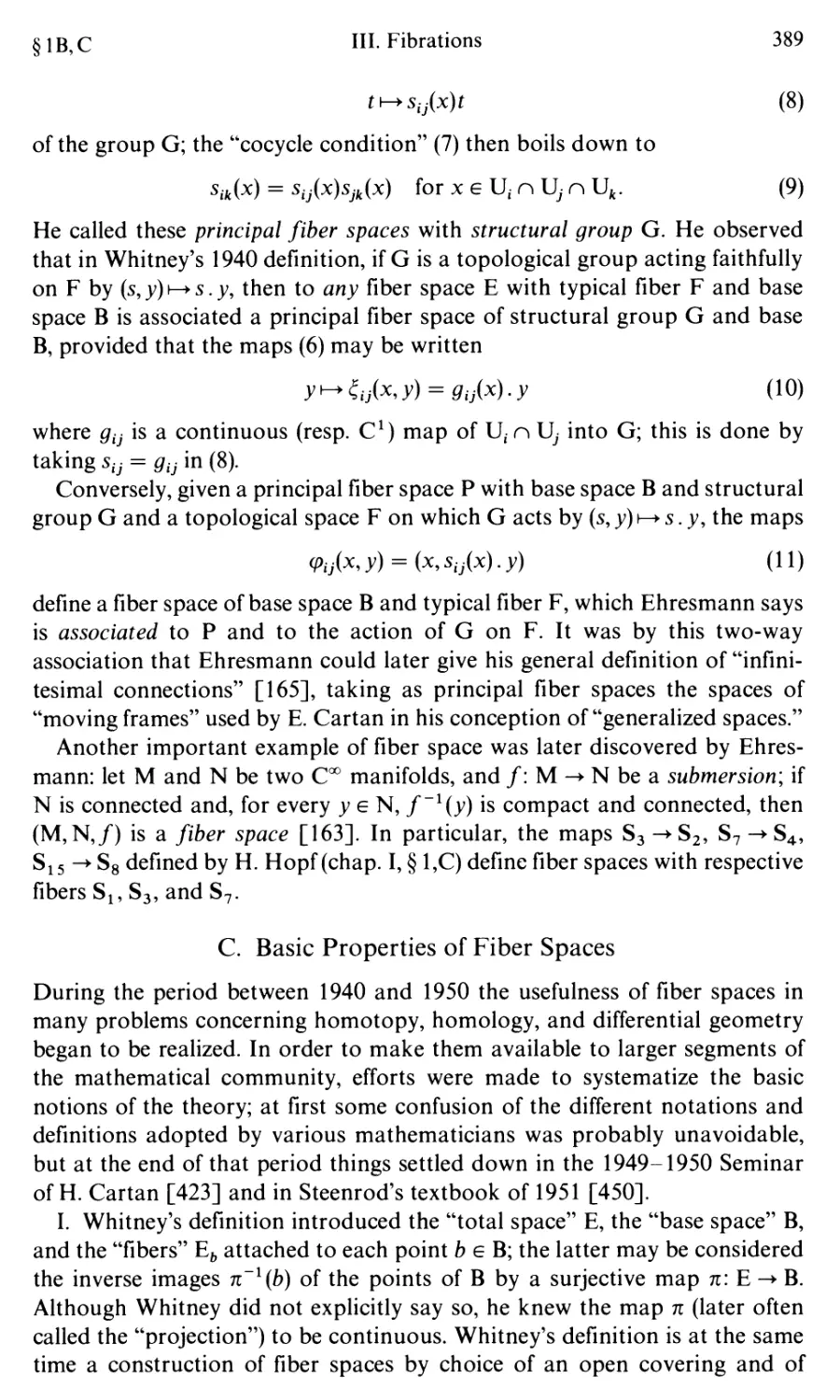C. Basic Properties of Fiber Spaces