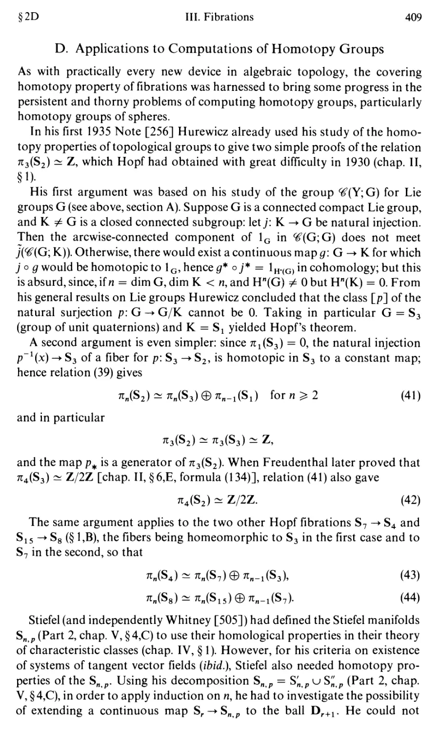 D. Applications to Computations of Homotopy Groups