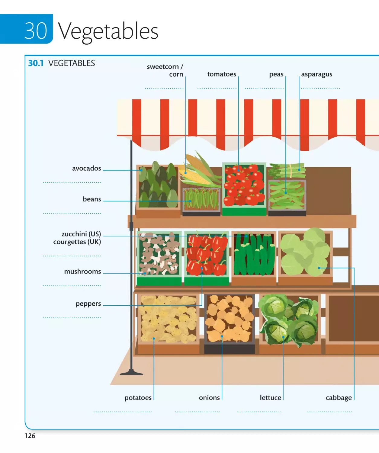 Vegetables 126