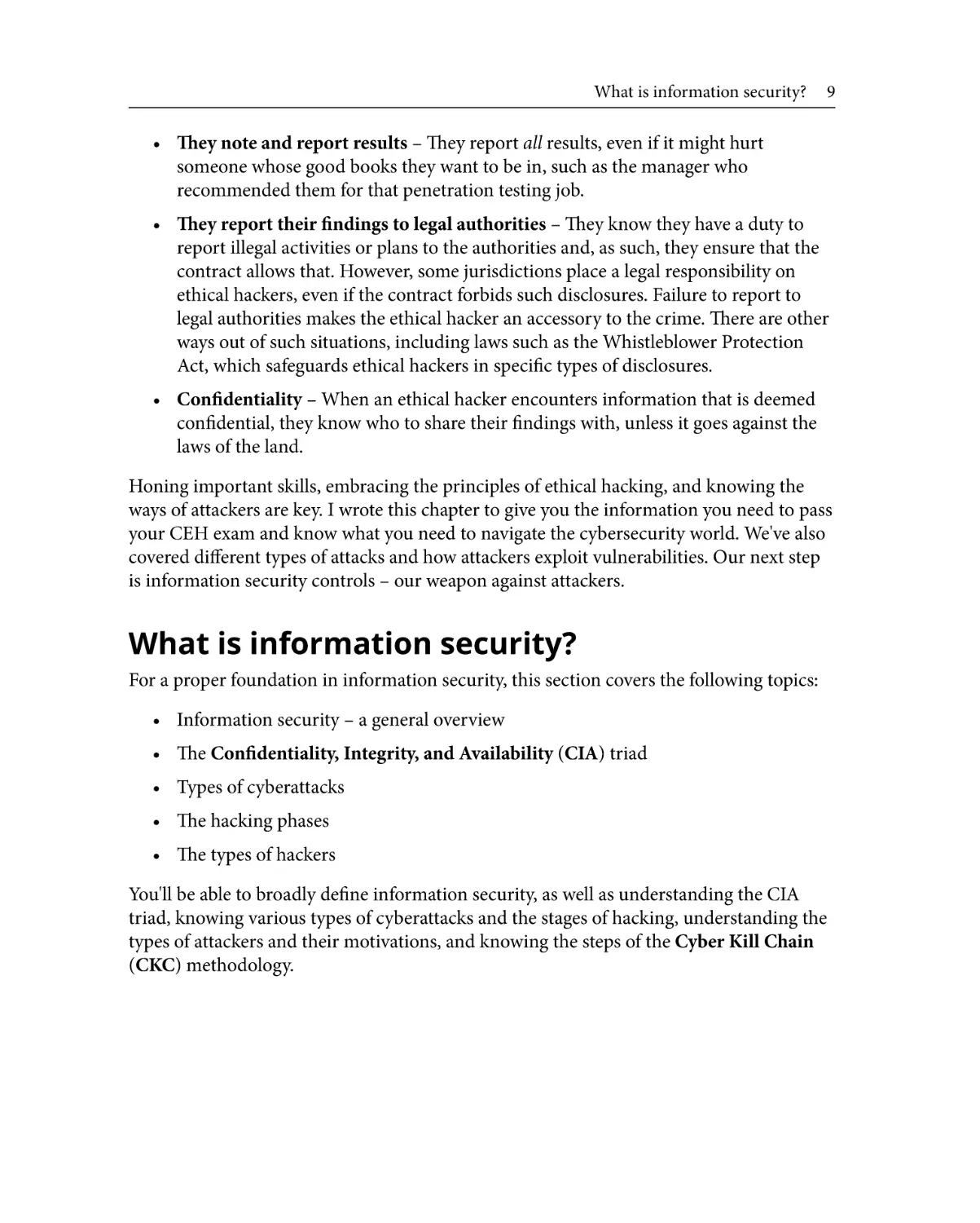What is information security?