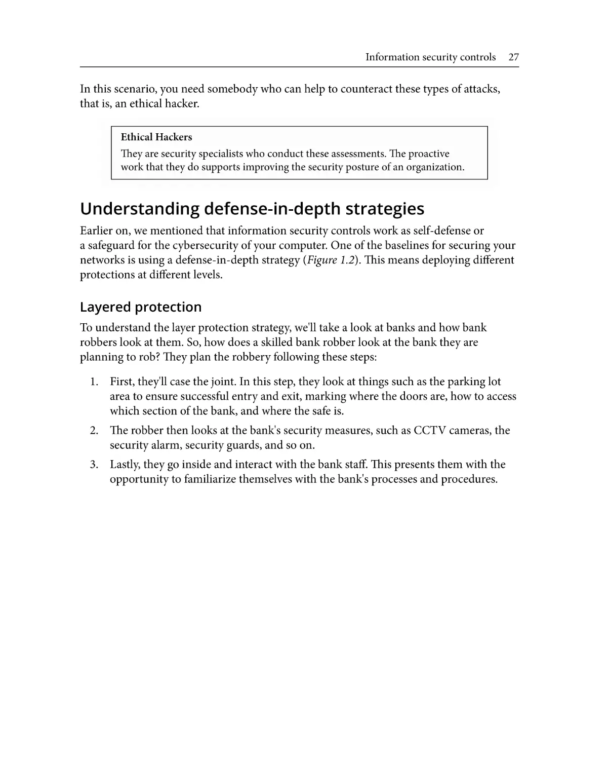 Understanding defense-in-depth strategies
