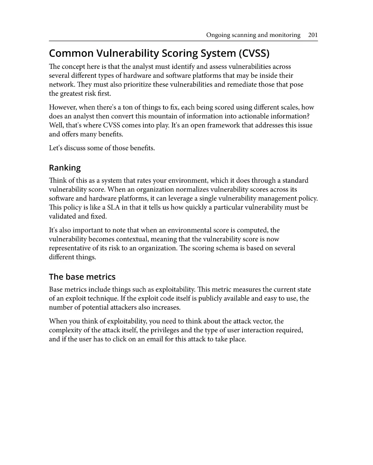 Common Vulnerability Scoring System (CVSS)