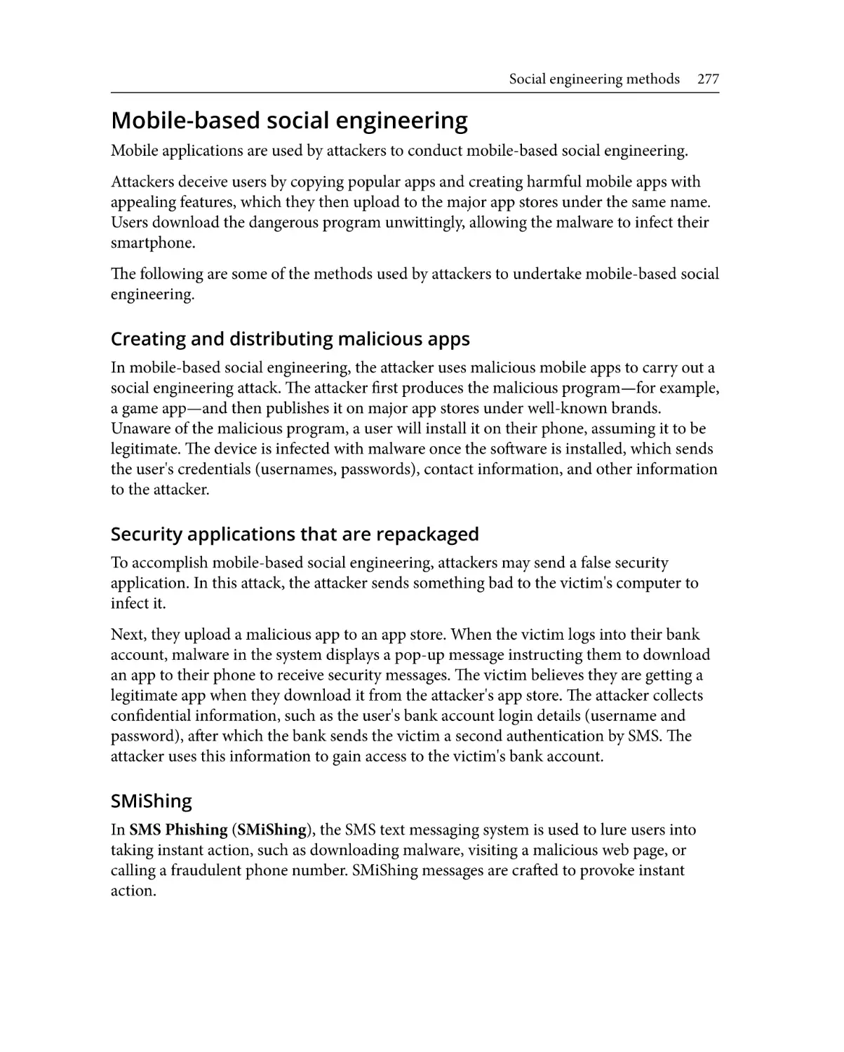 Mobile-based social engineering